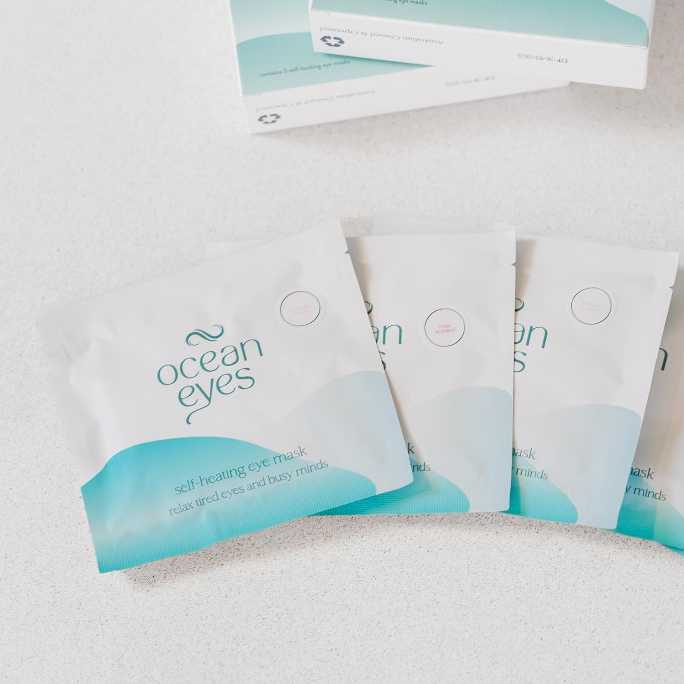 Ocean Eyes Self-Heating Eye Masks (Box of 5)
